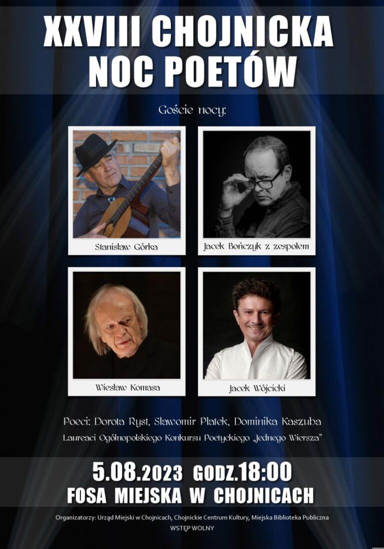 Chojnicka Noc Poetów 2023