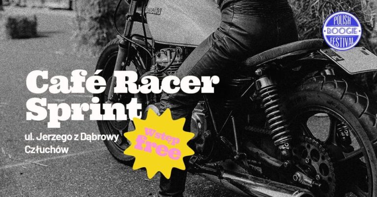 Cafe Racer Sprint w Człuchowie 2024