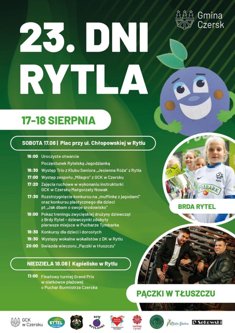 23. Dni Rytla 2024 - program