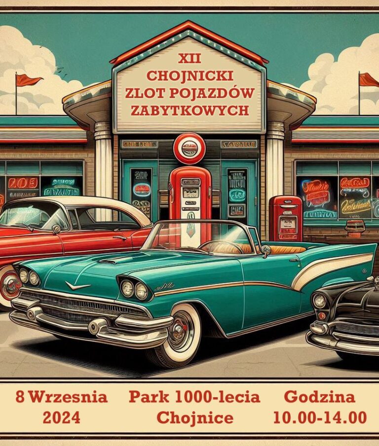 XII Chojnicki Zlot Pojazdów Zabytkowych 2024