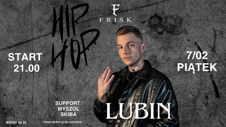 Koncert Lubin w klubie Frisk - Chojnice 2025