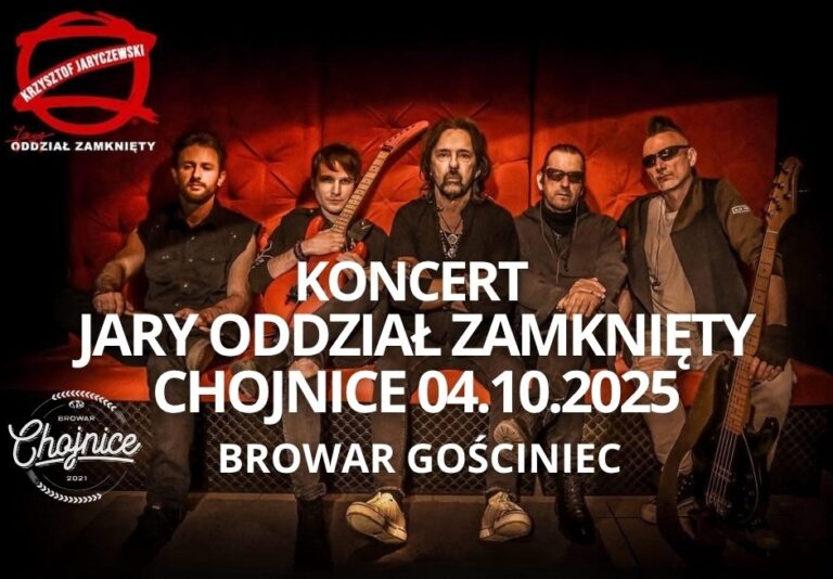 JARY ODDZIAŁ ZAMKNIĘTY KONCERT W CHOJNICACH