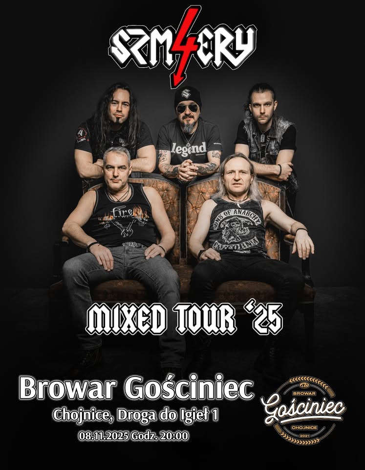 Koncert zespołu "4szmery" - AC/DC Tribute Band Koncert zespołu "4szmery" - AC/DC Tribute Band