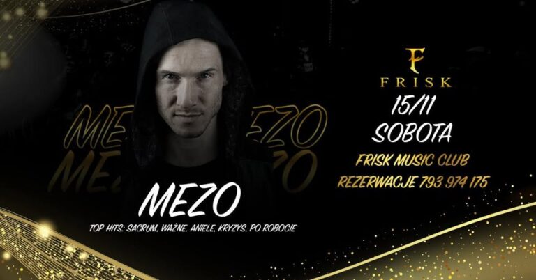 Koncert MEZO, wraz z wokalistką Julią Mróz oraz DJ Skillem Koncert MEZO, wraz z wokalistką Julią Mróz oraz DJ Skillem