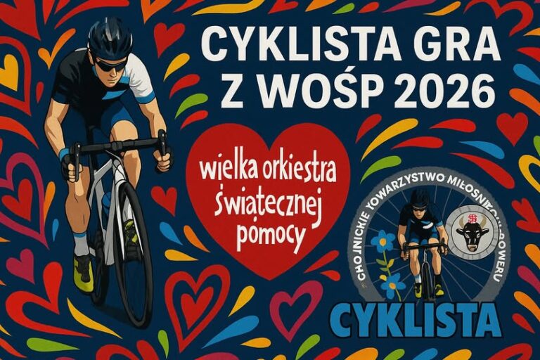 Rajd Rowerowy dla WOŚP - Jedziemy i Pomagamy! 2026