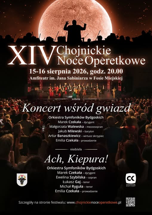 XIV Chojnickie Noce Operetkowe 2026 XIV Chojnickie Noce Operetkowe 2026