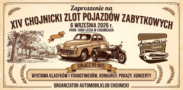 XIV Chojnicki Zlot Pojazdów Zabytkowych