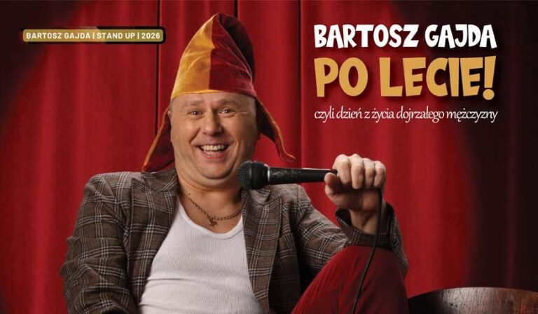 Stand-up: Bartosz Gajda z programem "Po lecie" Stand-up: Bartosz Gajda z programem "Po lecie"